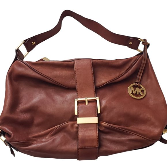 Michael Kors Leather slouchy Hobo bag - Picture 2 of 11